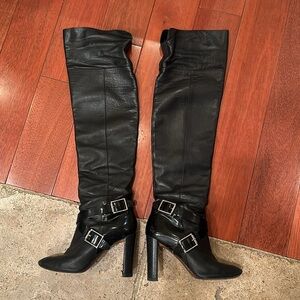 Jimmy choo over the knee high boots size 38 1/2